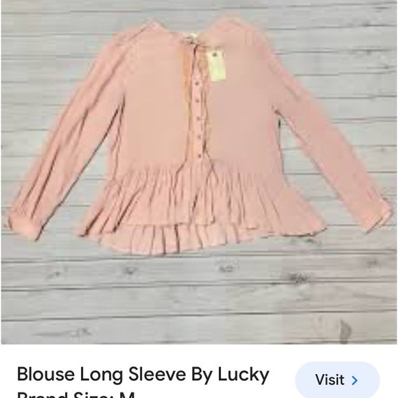 REDUCED! Lucky Brand, bohemian peasant blouse/tunic high/low, velvet trims. - Picture 7 of 17